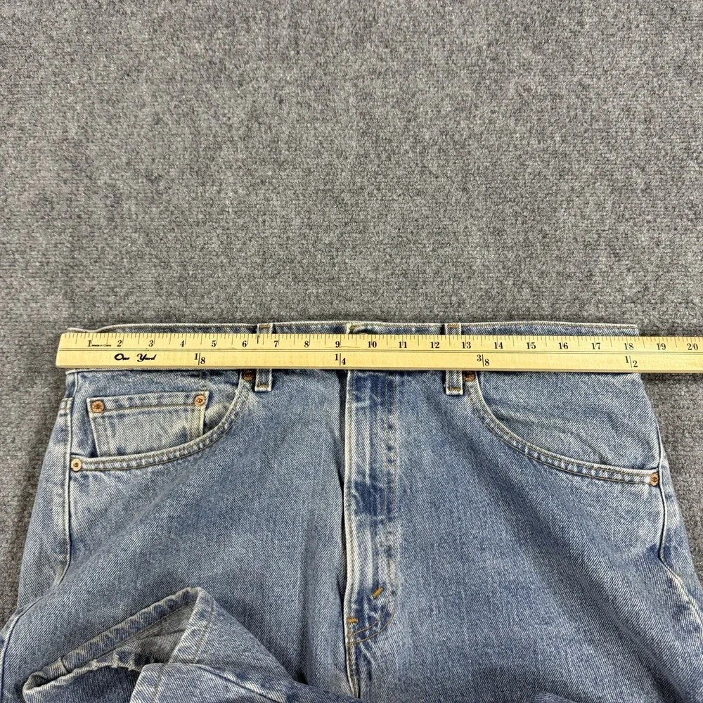 Vintage Levis 505 Jeans Mens 36x29 Denim Fade Made In USA 90s